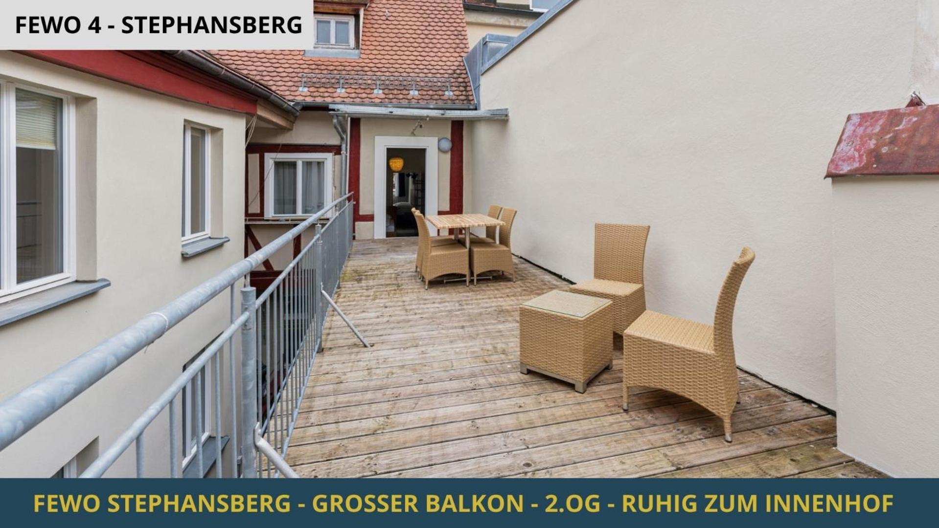 Neu Kapapart15 - 6 Schoene Fewos Mit Einbaukueche, Bad Und Balkon In Der Altstadt Auf Bambergs Insel Exterior foto